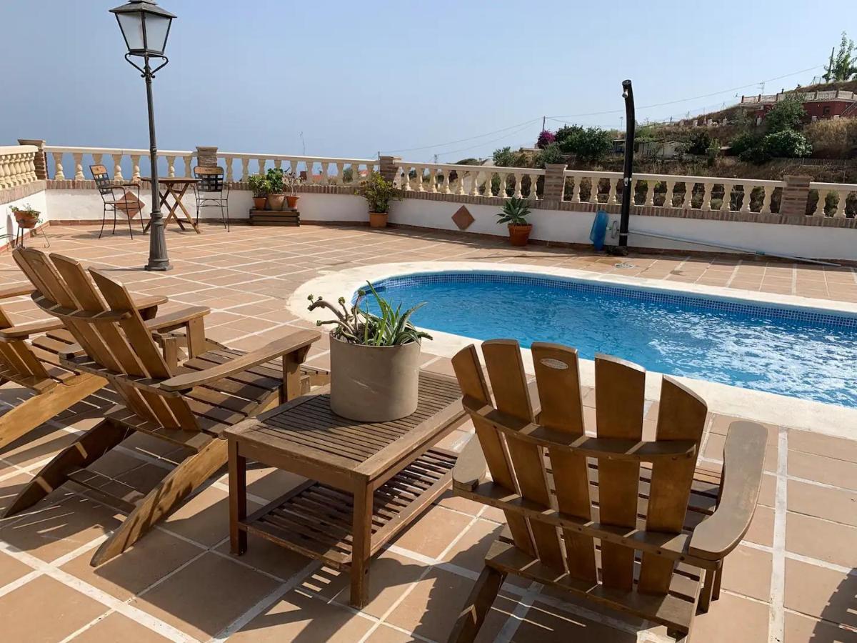 Villa Calabasas - Villa Privada Con Vistas Panoramicas Al Mar Almuñécar Kültér fotó